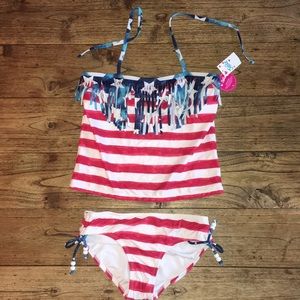 Justice Swimsuit Girls Size 12